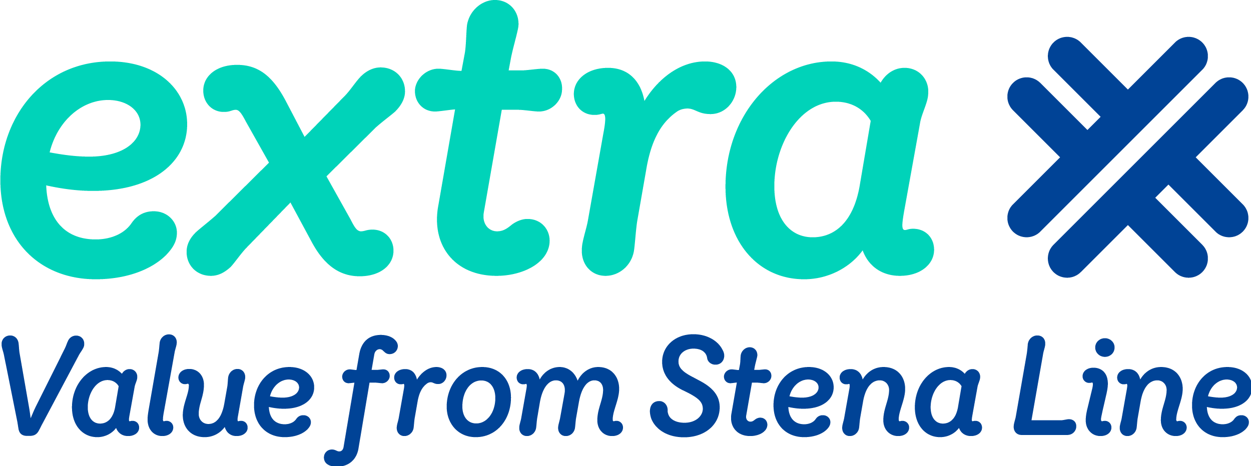„Stena Line“ klientų klubo „Extra“ logotipas.